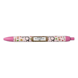 Stylo Noir Idées Cadeau Infirmière personnalisée