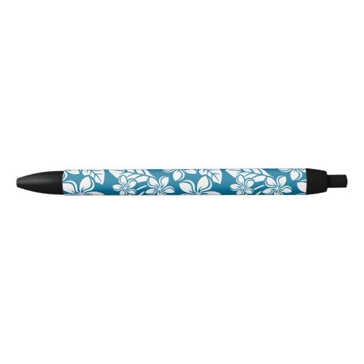 STYLO NOIR ÎLE PLUMERIA (CARAÏBE BLEU) (Devant)