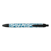 STYLO NOIR ÎLE PLUMERIA (CARAÏBE BLEU) (Dos)