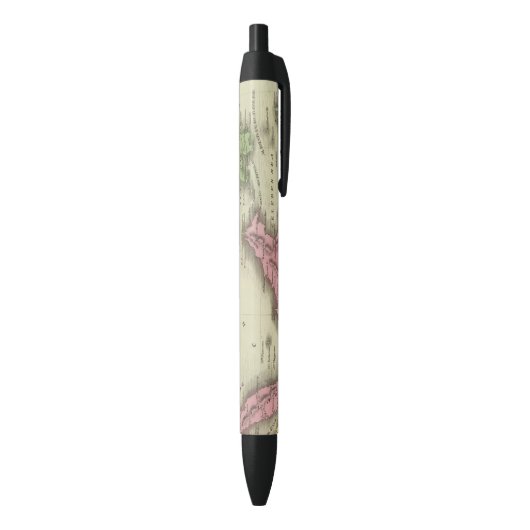 Stylo Noir Îles d'Indien est (Bas (Vertical))