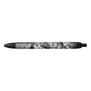 Stylo Noir Illustrated Christmas Nativity Scene