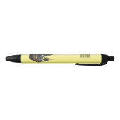 Stylo Noir Illustration de bateau pirate (Bas)
