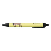 Stylo Noir Illustration de chèvre de Mouflon (Bas)