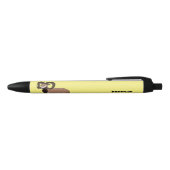 Stylo Noir Illustration de chèvre de Mouflon (Haut)