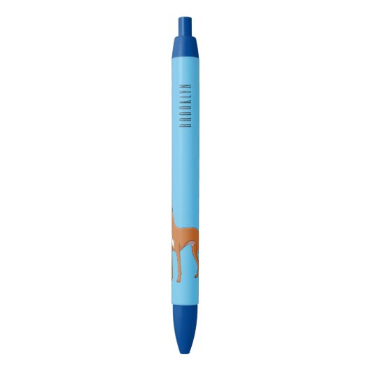 Stylo Noir Illustration de chien de chien de chien de chien d (devant Vertical)