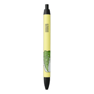 Stylo Noir Illustration de chou chinois