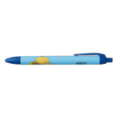 Stylo Noir Illustration de citron (Haut)