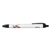 Stylo Noir Illustration de crème glacée (Haut)