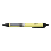 Stylo Noir Illustration de dessin sur micro-ondes (Bas)