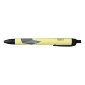 Stylo Noir Illustration de dessin sur ordinateur portable (Bas)