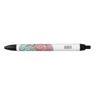 Stylo Noir Illustration de Donut