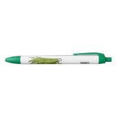Stylo Noir Illustration de haricots verts (Haut)