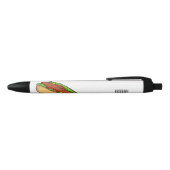 Stylo Noir Illustration de Hot dog (Haut)