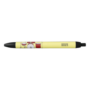 Stylo Noir Illustration de kit de batterie