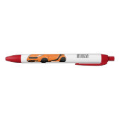 Stylo Noir Illustration de micro-voiture (Bas)