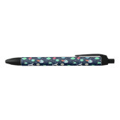 Stylo Noir illustration de motif spatial (Haut)