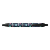 Stylo Noir illustration de motif spatial (Dos)