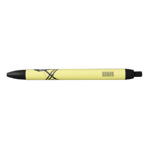 Stylo Noir Illustration de piano clavier