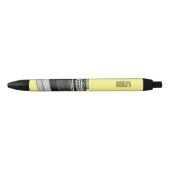 Stylo Noir Illustration de poêle électrique (Devant)