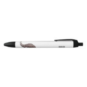 Stylo Noir Illustration d'Emu bird (Haut)