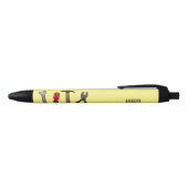 Stylo Noir Illustration des outils de menuiserie (Haut)