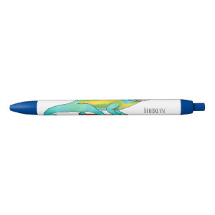 Stylo Noir Illustration du caméléon de Jackson