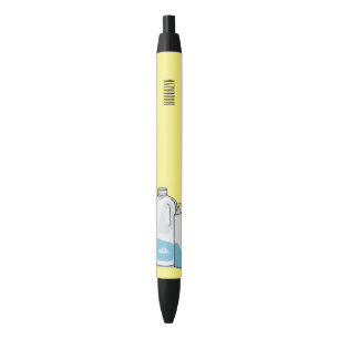 Stylo Noir Illustration du lait
