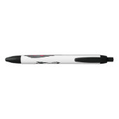 Stylo Noir Illustration Jet ski (Dos)