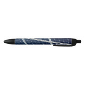 Stylo Noir Image amusante d'un panneau solaire (Bas)