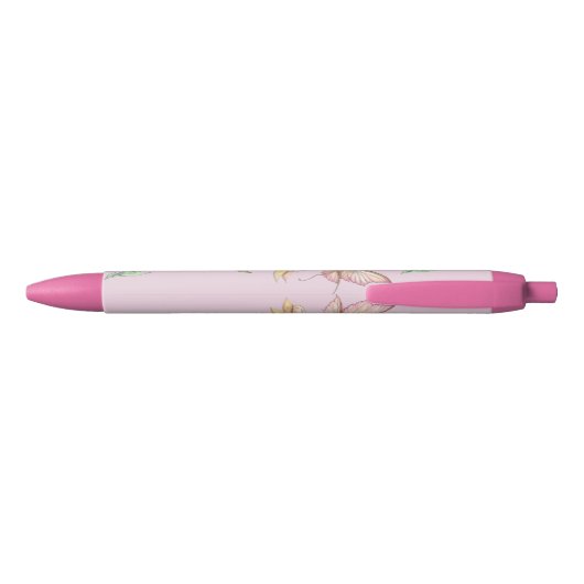 Stylo Noir Imaginaire Fée Rose (Dos)