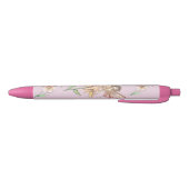 Stylo Noir Imaginaire Fée Rose (Bas)