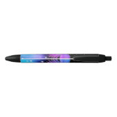 Stylo Noir Imaginaire spatial Papillon cosmique (Dos)