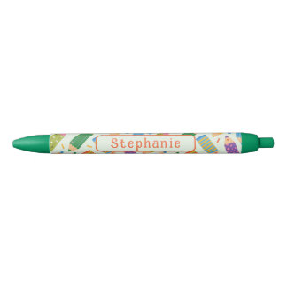 Stylo Noir Impression Crayon personnalisable