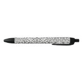 Stylo Noir Impression d'animaux en N&B (Bas)
