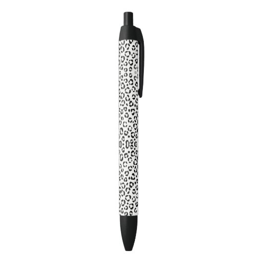 Stylo Noir Impression d'animaux en N&B (Bas (Vertical))