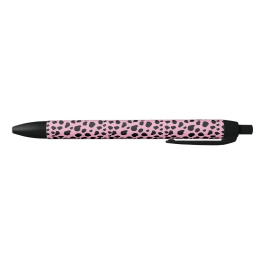 Stylo Noir Impression de vache, Motif de vache, Spots de vach (Bas)