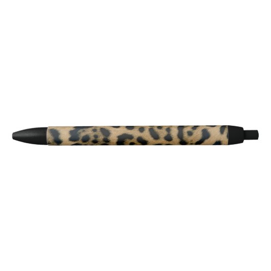 Stylo Noir Impression Jaguar (Devant)