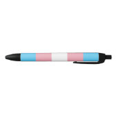 Stylo Noir Indicateur de fierté transgenre (Bas)