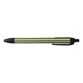 Stylo Noir Indicateur de ligne jaune fin (Bas)