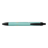 Stylo Noir Indicateur du Delaware (Dos)