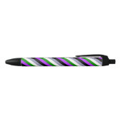 Stylo Noir Indicateur Falln Genderqueer Pride (Haut)