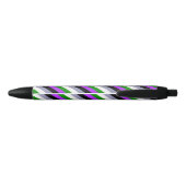 Stylo Noir Indicateur Falln Genderqueer Pride (Dos)