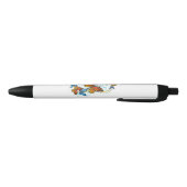 Stylo Noir Infinity of Monarch Butterflies (Bas)