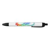Stylo Noir Infinity with Rainbow Jellyfish (Bas)