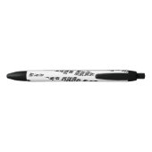 Stylo Noir Infirmière en triage (Dos)