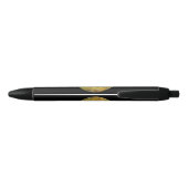 Stylo Noir Io (Lune de Jupiter) (Dos)