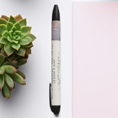 Stylo Noir Iridescente Purple Gold Glam Parties scintillant S