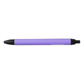 Stylo Noir Jacaranda purple color (Devant)