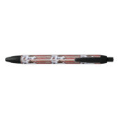 Stylo Noir Jack patriote Russel Terrier (Dos)