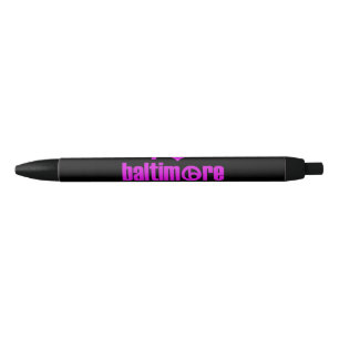 Stylo Noir J'aime Baltimore